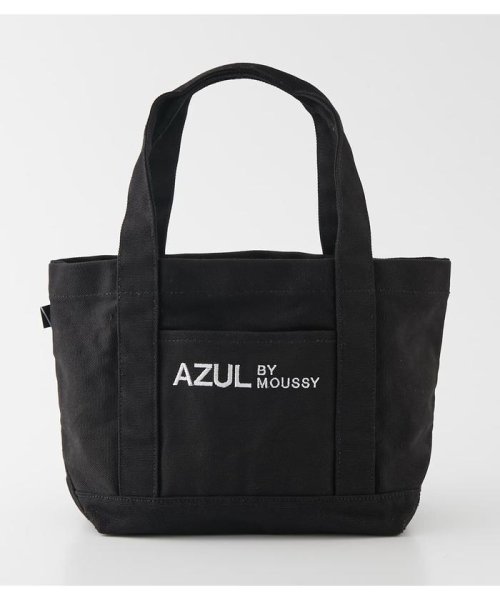 AZUL by moussy(アズールバイマウジー)/AZUL CANVAS TOTE BAG/BLK