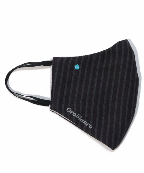 Orobianco（handkerchief/Mask）(オロビアンコ（ハンカチ・マスク）)/【ハイドロ銀チタン（R）】マスク/BLACK