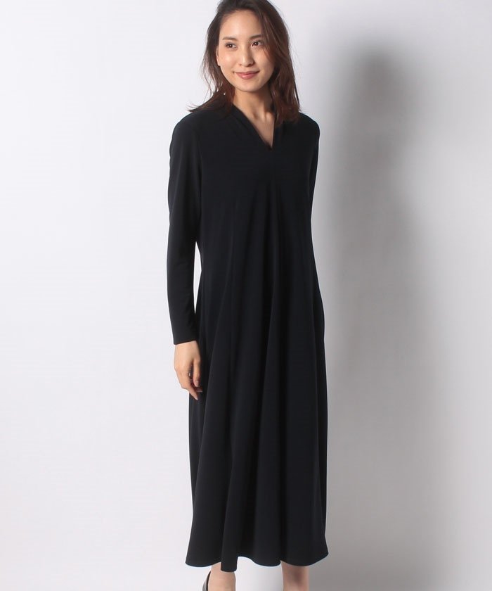 セール 50 Off Vネックロングワンピース レリアン Leilian Magaseek