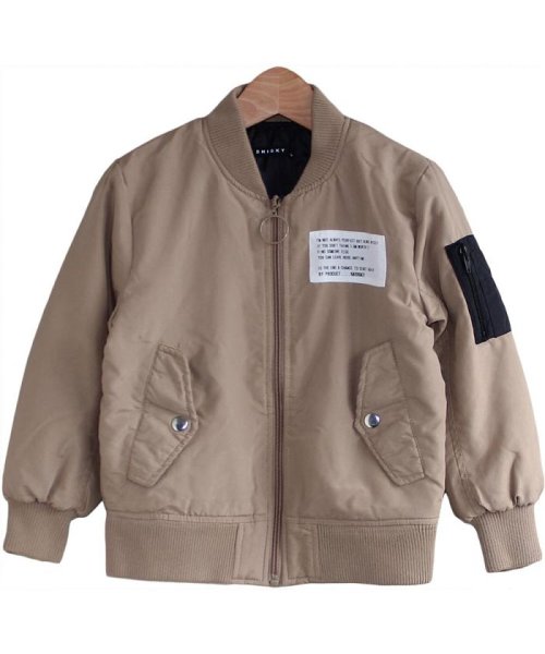 セール 940 108 109 キッズ 子供服 羽織り アウター ジャケット Ma 1 中綿 男の子 女の子 ボーイズ ガールズ ジーオン Zi On Magaseek