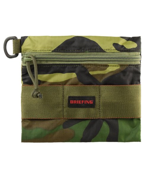 BRIEFING(ブリーフィング)/【BRIEFING(ブリーフィング)】BRIEFING ブリーフィング ul flat pouch ｍ /WOODLANDCAMO