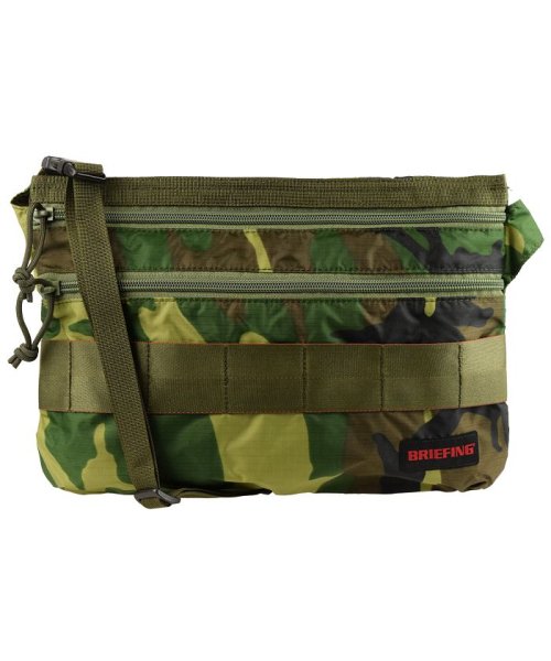 BRIEFING(ブリーフィング)/【BRIEFING(ブリーフィング)】BRIEFING SACOCHE M SL PACKABLE /WOODLANDCAMO