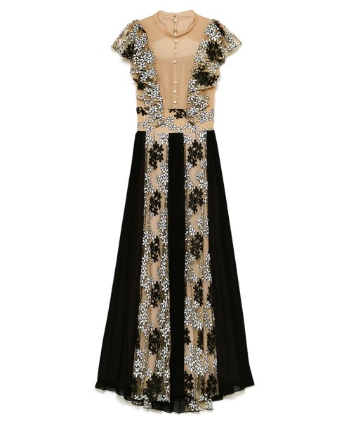 エンブロイダリ プリーツドレス フレイ アイディー Fray I D Magaseek