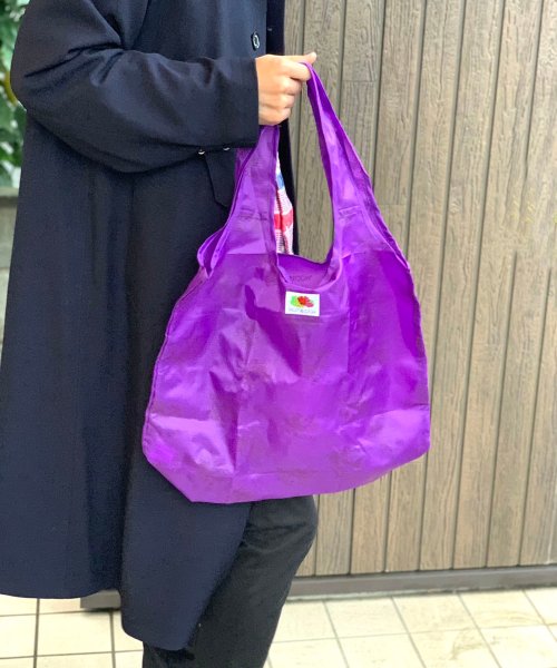 FRUIT OF THE LOOM(フルーツオブザルーム)/PACKABLE ECO TOTE PS/ﾊﾟｰﾌﾟﾙ