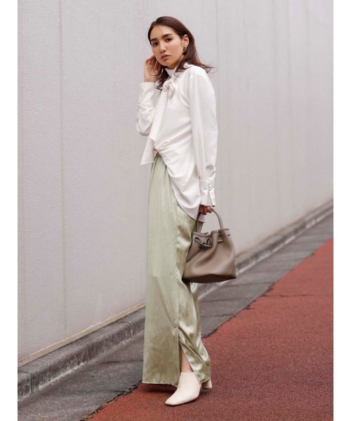 グロッシーサテンパンツ レディースファッション 阪急百貨店公式通販 Hankyu Fashion