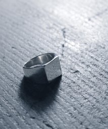 MAISON mou/【YArKA/ヤーカ】rectangle plain ring[reck3]/プレーン四角リング[レック3]/503793383