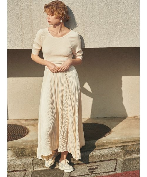 セール 50 Off Emmi Atelier ニットドッキングワンピース Emmi Atelier Emmi Atelier Magaseek