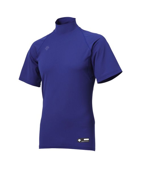 メンズ 野球 リラックスフィットシャツ ハイネック半袖アンダーシャツ デサント Descente Magaseek