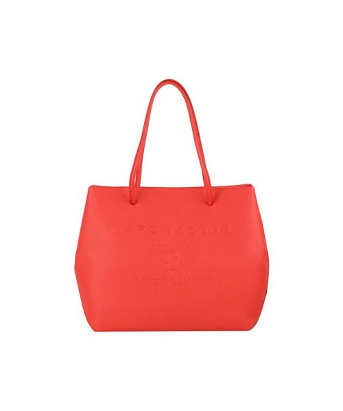  Marc Jacobs(マークジェイコブス)/【MARC JACOBS(マークジェイコブス)】MARC JACOBS マークジェイコブス LOGO SHOPPER Ew TOTE /BRIGHTRED