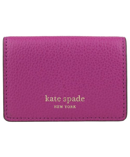 kate spade new york(ケイトスペードニューヨーク)/【kate spade new york(ケイトスペード)】katespade ケイト eva micro tri fold wallet/パープル系