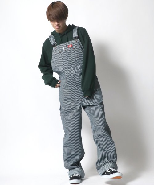 salong hameu(salong hameu)/【Salong hameu】Dickies◆ヒッコリー・デニムオーバーオール/ヒッコリー