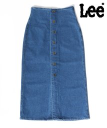 salong hameu(salong hameu)/【Salong hameu】Lee◆FRONT BUTTON SKIRT/フロントボタンデニムスカート/ネイビー