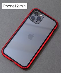 ninon(ニノン)/【iPhone12 /12 mini /12 pro max対応】【覗き見防止】強化ガラスのマグネットアイフォンケース　iPhone11&11Pro&11Pro/レッド系3