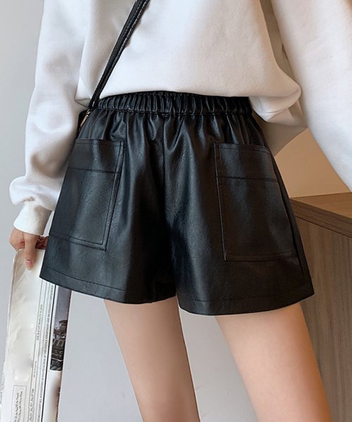 セール レザー ショートパンツ レディース ミニミニストア Miniministore Magaseek