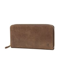 CLEDRAN(クレドラン)/クレドラン 財布 CLEDRAN 長財布 GRANDI グランディ ROUND ZIP LONG WALLET ラウンドファスナー 小銭入れ CL－3284/ダークベージュ