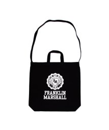 MAISON mou(メゾンムー)/【FRANKLIN & MARSHALL/フランクリンマーシャル】Cotton canvas Embrem Print Tote/ホワイト系3