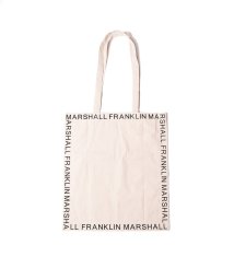 MAISON mou(メゾンムー)/【FRANKLIN & MARSHALL/フランクリンマーシャル】Cotton canvas Print Tote/ホワイト