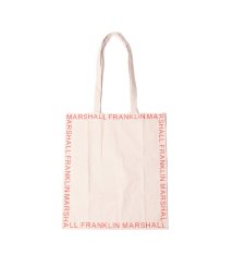 MAISON mou(メゾンムー)/【FRANKLIN & MARSHALL/フランクリンマーシャル】Cotton canvas Print Tote/ホワイト系1