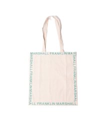 MAISON mou(メゾンムー)/【FRANKLIN & MARSHALL/フランクリンマーシャル】Cotton canvas Print Tote/ホワイト系2