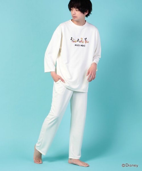 Disney キャラクター スウェット上下組 ワンマイルウェア ルームウェア ジーンズメイト Jeans Mate Magaseek