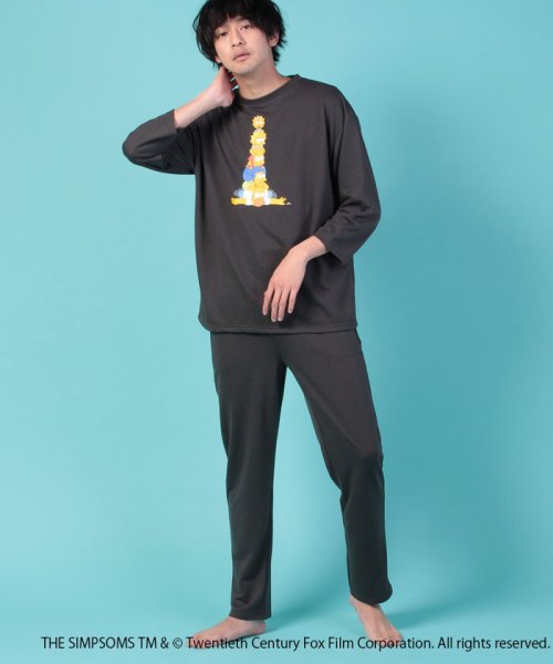 セール Simpsons キャラクター スウェット上下組 ワンマイルウェア ルームウェア ジーンズメイト Jeans Mate Magaseek