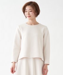 en recre(アン レクレ　)/【セットアップ対応商品】【chouette】ボックスシルエットカットソー/オフホワイト