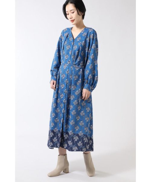 セール 46 Off 前開きロングワンピース ローズバッド Rose Bud Magaseek