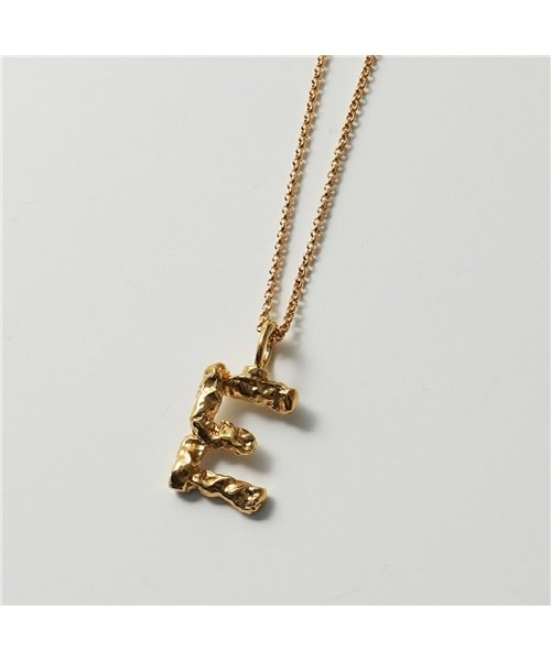 Chloe(クロエ)/【Chloe(クロエ)】CHC20SFO2 ALPHABET ネックレス ペンダント イニシャル チャーム アルファベット アクセサリー 9DA－Gold レデ/E