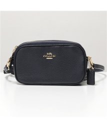 COACH(コーチ)/【COACH(コーチ)】53034 PCC XBODY POUCH  レザー ショルダーバッグ クロスボディ ポシェット 鞄 レディース/ネイビー