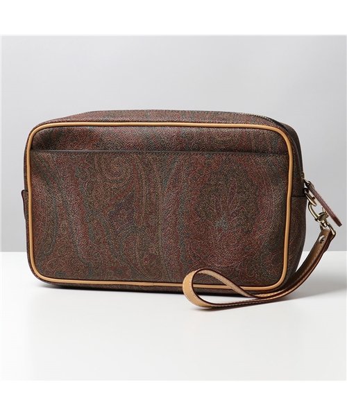 ETRO(エトロ)/【ETRO(エトロ)】0H768 8007 クラッチバッグ Paisley ペイズリー柄 セカンドバッグ トイレタリーケース 鞄 600 メンズ/ブラウン系