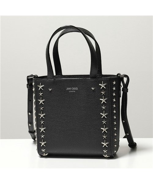 セール 19 Off Jimmy Choo ジミーチュウ Mini Pegasi Uuf レザー ショルダーバッグ スタースタッズ装飾 ポシェット ハンドバッグ Black Si ジミーチュウ Jimmy Choo Magaseek