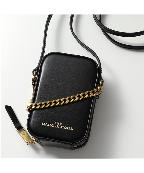 【MARC JACOBS(マークジェイコブス)】M0016499 THE MINI VANITY BAG レザー エアーポッズケース ポシェット  ショルダーバッ