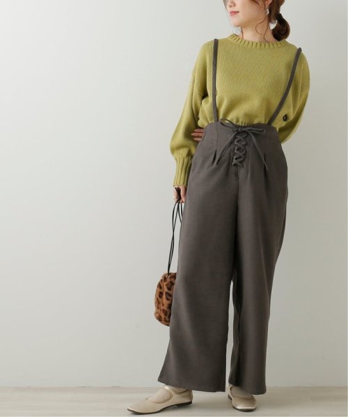 セール 64 Off ウエストレースアップサス付きパンツ フレームスレイカズン Framesraycassin Magaseek