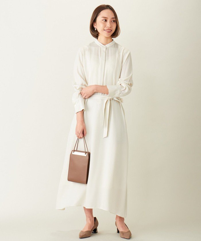 洗える Softsleek ワンピース Icb 大きいサイズ Icb Large Size Magaseek