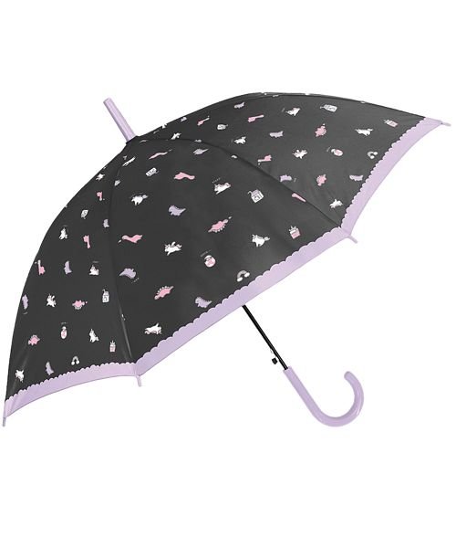 BACKYARD FAMILY(バックヤードファミリー)/キッズアンブレラ 55cm ジャンプ傘 juicy na umbrella/ブラック