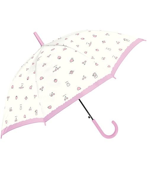 BACKYARD FAMILY(バックヤードファミリー)/キッズアンブレラ 55cm ジャンプ傘 juicy na umbrella/ホワイト