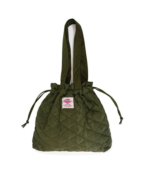 キルティング 巾着トート バックヤード Backyard Magaseek