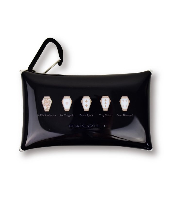 ディズニー パスケース 定期入れ 2枚 小物入れ クリアマルチケース Sサイズ レディース 女子 女の子 ツイステッドワンダーランド ツイステ ランナー Runner Magaseek