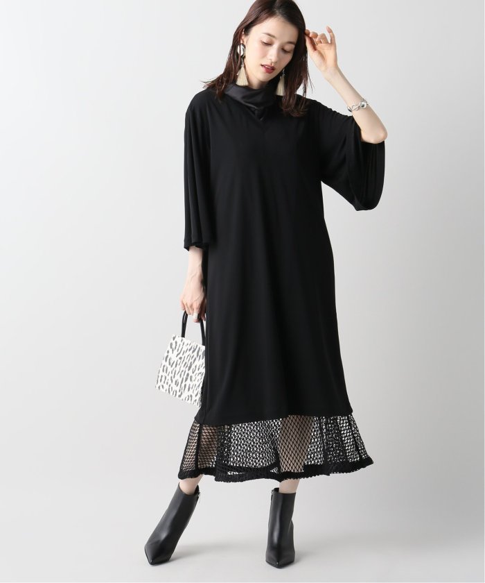セール Toga Pulla トーガプルラ Rayon Jersey Mesh Dress ワンピース ジャーナルスタンダード レサージュ Journal Standard L Essage Magaseek