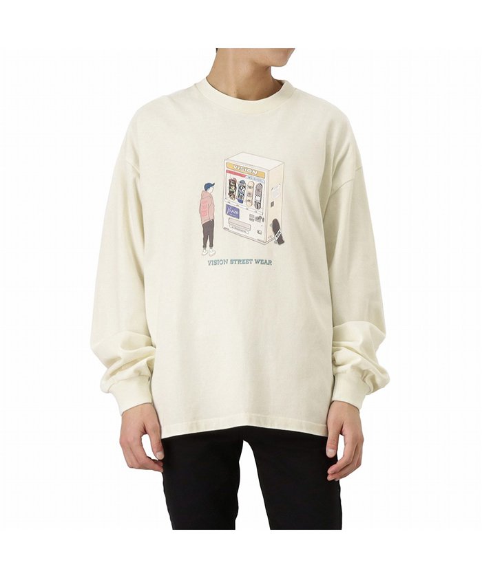 セール Vision Street Wear ヴィジョンストリートウェア モチーフイラストロングスリーブtシャツ z マックハウス メンズ Mac House Men Magaseek セール Vision Street Wear ヴィジョンストリートウェア モチーフイラストロングスリーブtシャツ z マックハウス メンズ Mac House Men Magaseek