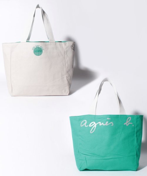 Oah06 01 リバーシブルトートバッグ アニエスベー ボヤージュ メンズ Agnes B Voyage Magaseek