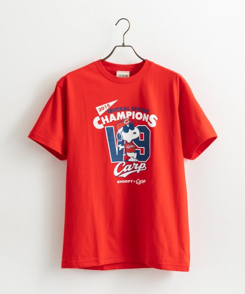 ロッキーモンロー Rocky Monroe 広島東洋カープ グッズ コラボ スヌーピー Tシャツ 半袖 Carp プリントt プロ野球 8513 Magaseek