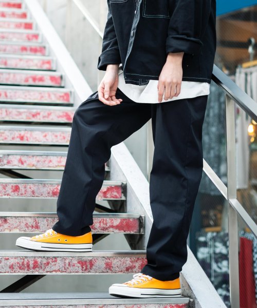 ロッキーモンロー Rocky Monroe シェフパンツ メンズ レディース イージー テーパード バギー カジュアル きれいめ ストリート 無地 シンプル ストレッチ ウエストゴム ツイル リラックス Magaseek ロッキーモンロー Rocky Monroe シェフパンツ メンズ レディース イージー テーパード バギー カジュアル きれいめ ストリート 無地 シンプル ストレッチ ウエストゴム ツイル リラックス Magaseek