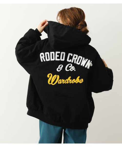 RODEO CROWNS WIDE BOWL(ロデオクラウンズワイドボウル)/Active Jacket/BLK