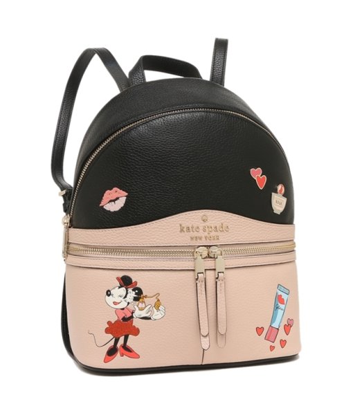 クーポン開催中 ケイトスペード リュック アウトレット ミニー ケイトスペード ブラック ベージュ レディース Kate Spade Wkr 111 ケイトスペードニューヨーク Kate Spade New York Magaseek