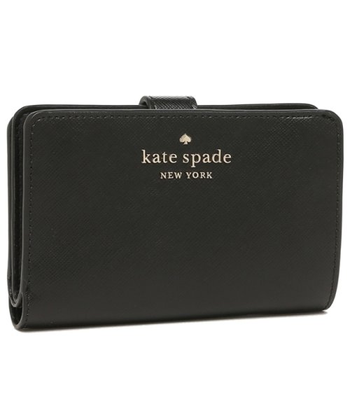 セール】ケイトスペード 二つ折り財布 アウトレット ブラック レディース KATE SPADE WLR00128 001(503803448)  ケイトスペードニューヨーク(kate spade new york) MAGASEEK