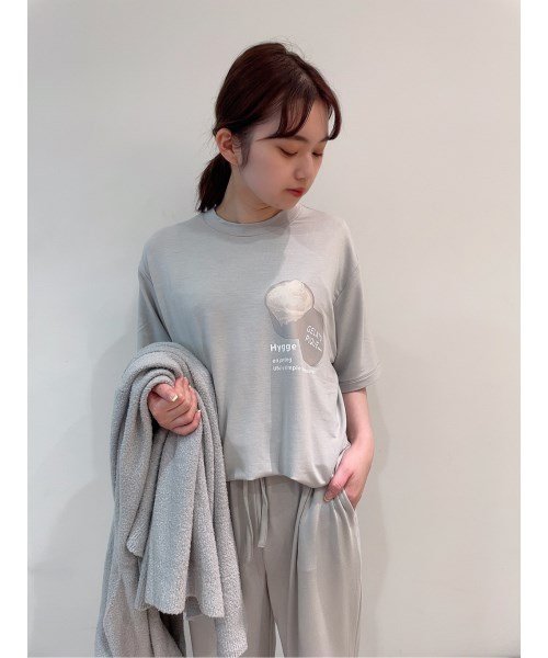 Gelato Pique Homme リサイクルレーヨンロゴｔシャツ メンズファッション 阪急百貨店公式通販 阪急 Men S Online Store