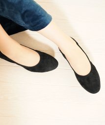 sankyoshokai(サンキョウショウカイ)/バレエシューズレディース靴 ボロネーゼ製法/ブラック系2