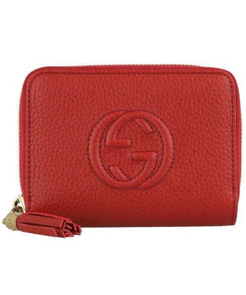 GUCCI(グッチ)/【GUCCI(グッチ)】GUCCI グッチ コインケース カード入れ SOHO 598209a7m0g6523zz/レッド