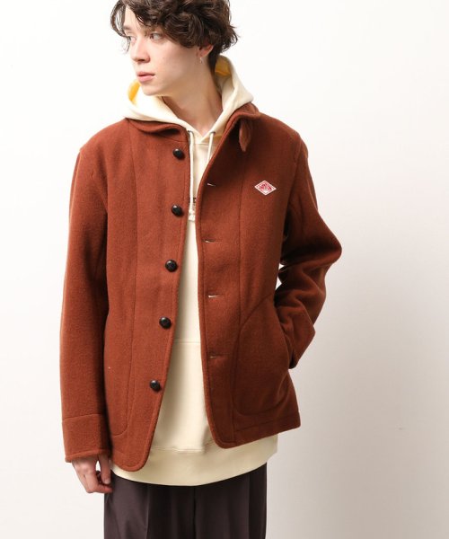 Danton ダントン ウールモッサショールブルゾン ジュンレッド Junred Magaseek